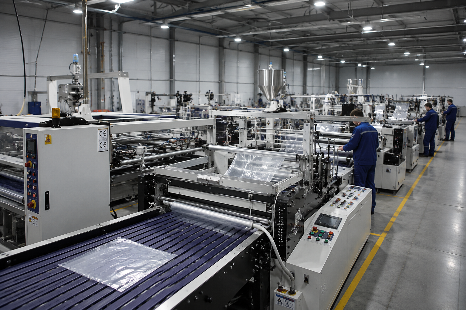 SEFICO shrink film production line in Zory, Poland